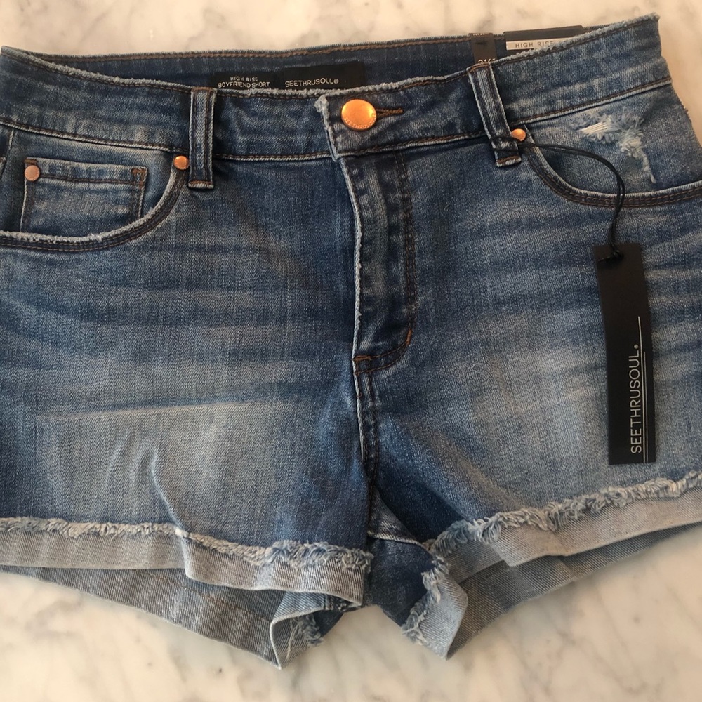 Jean shorts